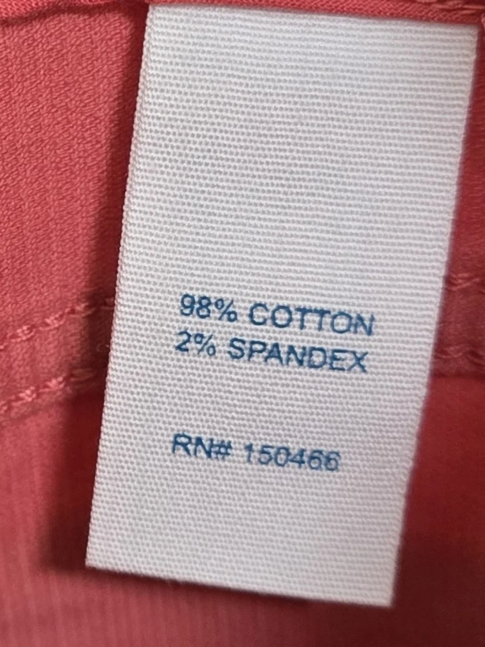 Market & Spruce Women's Rust-Red Corduroy Trousers